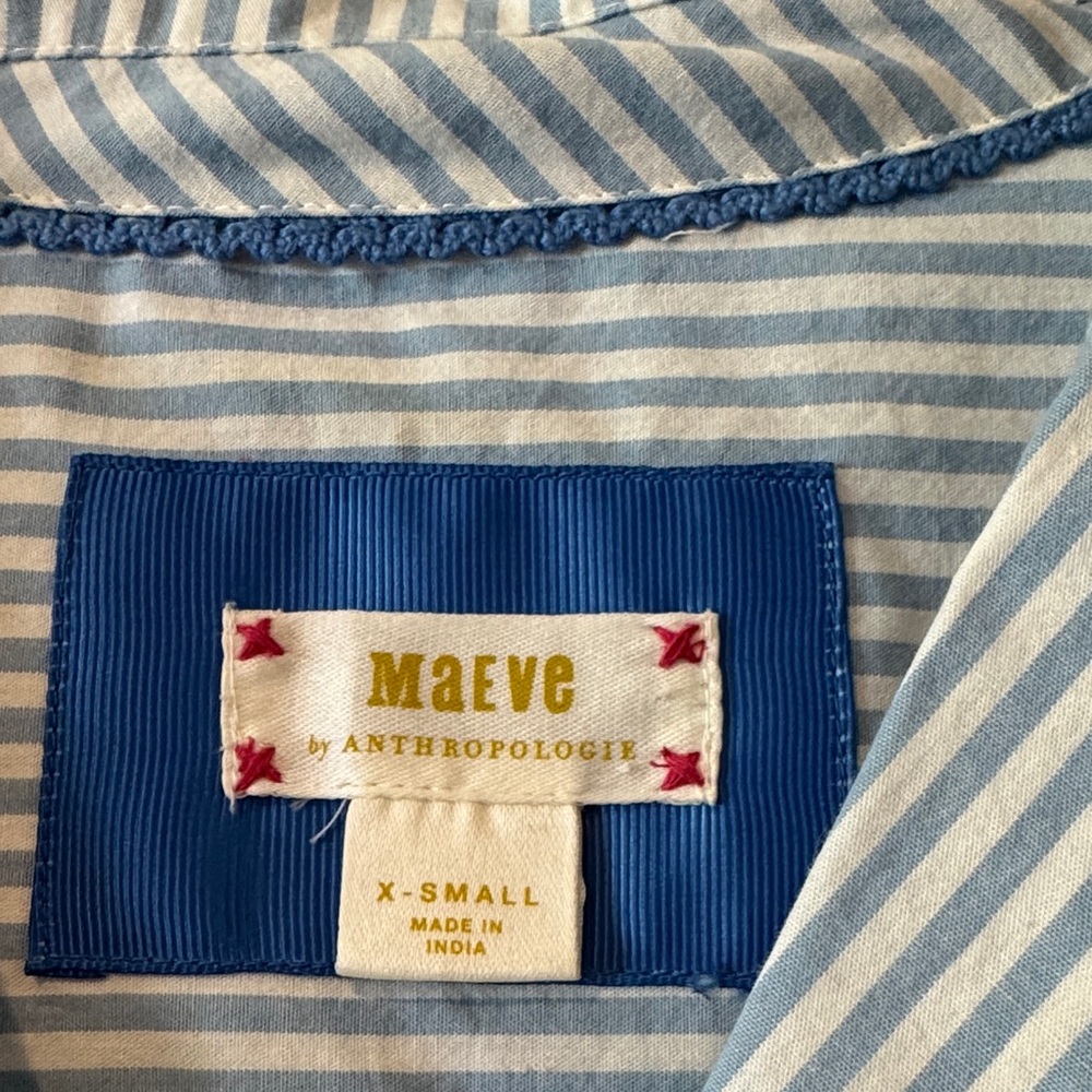 Anthropologie Crab Print shirt - Picture 2 of 4